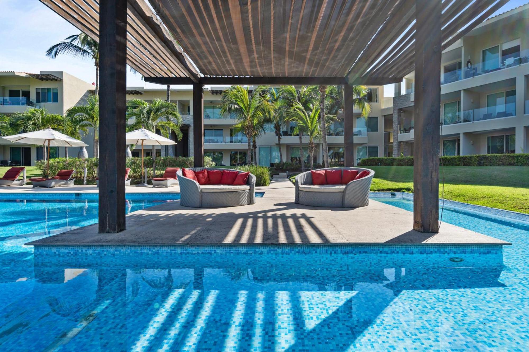 Appartement Stylish Peninsula Golf 3Br Oasis With Pool à Nuevo Vallarta Extérieur photo